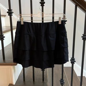 Athleta black skirt/skort